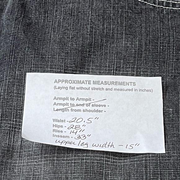 VTG Jeanuin Bleu Loose Baggy Acid Wash Jeans Gray Denim 40x34 (41x33) Y2K - Picture 13 of 13